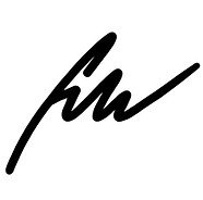 f te n en noir sur fond blanc