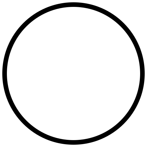 cercle quadrillé blanc dans un cercle noir