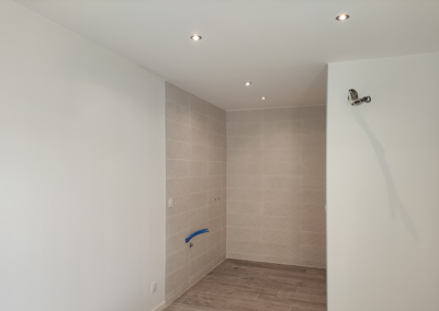 Salle de bain dans une villa sur Clarensac (Gard)