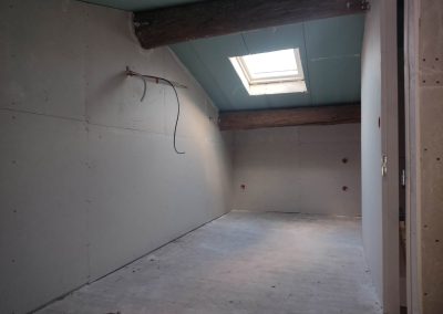 Rénovation d'un appartement à Nîmes - plaques de plâtre